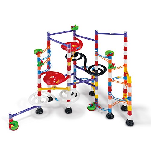 Quercetti 6588 - Marble Run, pista para bolas de 213 piezas