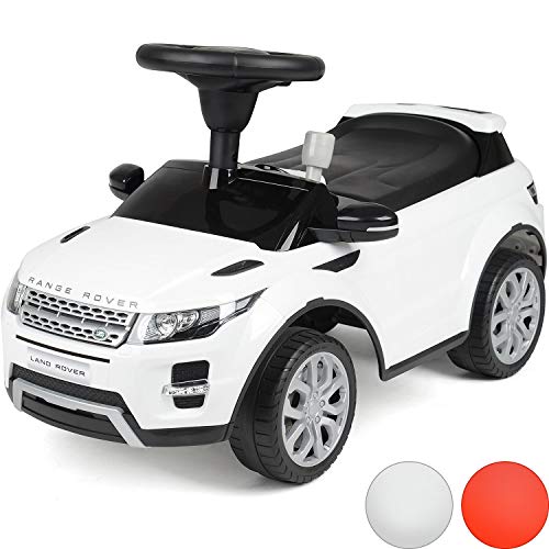 Range Rover Ride On Car, Kids Foot to Floor, Toddler Evoque SUV, efectos de sonido, almacenamiento debajo del asiento