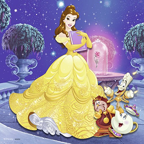 Ravensburger 093502, Rompecabezas Disney Princesa, 3 x 49 piezas