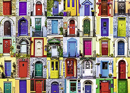 Ravensburger Doors of The World - Puzzle de 1000 Piezas para Adultos - Cada Pieza es única, tecnología Softclick Significa Que Las Piezas encajan Perfectamente