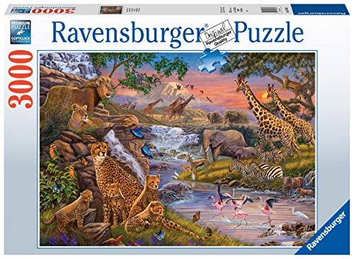 Ravensburger El reino animal Puzzle 3000 Pz, Puzzle para adultos