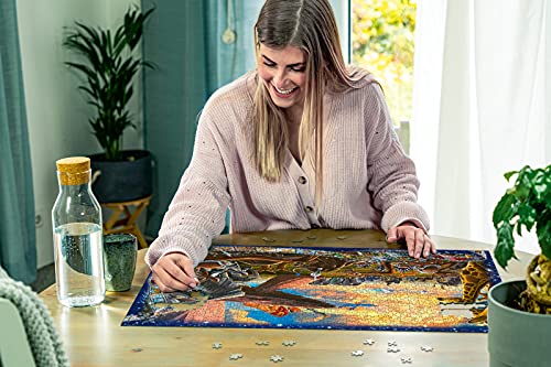 Ravensburger Puzzle 1000 Piezas, El Rey Leon, Puzzle Disney, Rompecabezas Ravensburger de Alta Calidad, Edad Recomendada 12+