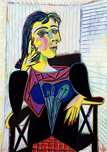 Ravensburger Puzzle 1000 Piezas, Pablo Picasso: Portrait of Dora Maar, Arte, para adultos, Rompecabezas de calidad