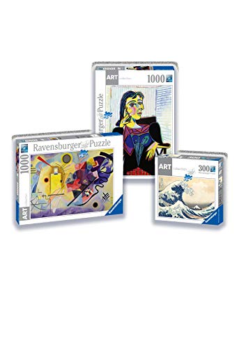 Ravensburger Puzzle 1000 Piezas, Pablo Picasso: Portrait of Dora Maar, Arte, para adultos, Rompecabezas de calidad