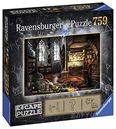 Ravensburger Puzzle, Puzzle Escape the puzzle, Dragón, 368 Piezas, Puzzle Adultos, Edad Recomendada 12+, Rompecabeza Adultos de Calidad