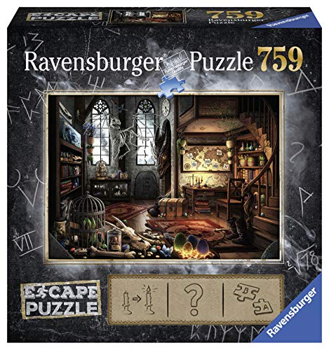 Ravensburger Puzzle, Puzzle Escape the puzzle, Dragón, 368 Piezas, Puzzle Adultos, Edad Recomendada 12+, Rompecabeza Adultos de Calidad