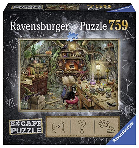 Ravensburger Puzzle, Puzzle Escape the Puzzle, La Cocina de la Bruja, 759 Piezas, Puzzle Adultos, Edad Recomendada 12+, Rompecabeza Adultos de Calidad