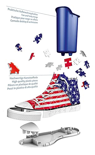 Ravensburger- Puzzle Sneaker Style 108 Pièces, Multicolor (12549)