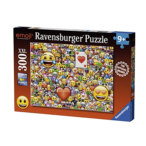 Ravensburger Puzzles 300 Piezas XXL, Emoji (13240) , Modelos/colores Surtidos, 1 Unidad