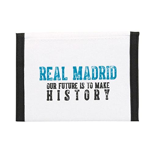 Real Madrid Billetera, equipación 2017/2018 (SAFTA 811754036), Unisex, Blanco, 12 cm