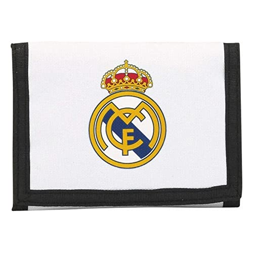 Real Madrid Billetera, equipación 2017/2018 (SAFTA 811754036), Unisex, Blanco, 12 cm