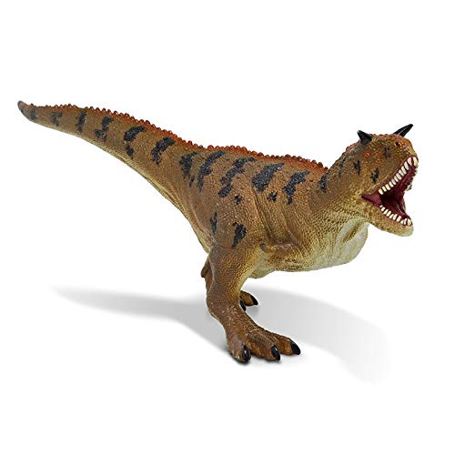 RECUR Carnotaurus jurásicos Dinosaurio Juguetes de acción Modelo de plástico 12.4 Pulgadas Coleccionables o Regalos creativos para niños Juguetes Juguete para niños