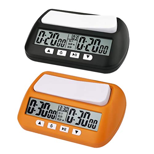 Reloj de ajedrez Profesional SUCHUANGUANG, Reloj Digital, Temporizador de Cuenta atrás, cronómetro de Juego de Mesa, Reloj de ajedrez BK ABS