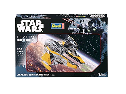 Revell- Anakin's Jedi Starfighter Macheta Astronave Star Wars, 10+ Años, Multicolor (03606)