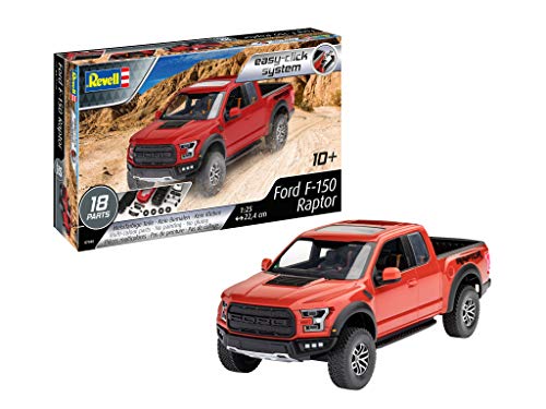 Revell-Ford F-150 Raptor, Escala 1:25 Kit de Modelos de plástico, Multicolor, 1/25 07048 7048