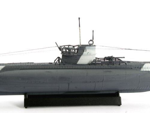 Revell- German Type VII C Maqueta Submarino, 10+ Años, 19,2cm de Largo (05093)