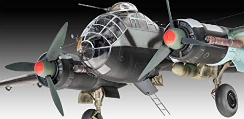 Revell- Junkers Ju188 A-1" Rächer Other License Accesorios, Color Plateado (RV03855)