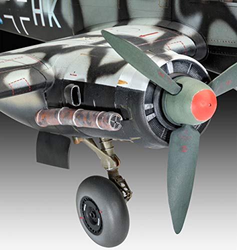 Revell- Junkers Ju188 A-1" Rächer Other License Accesorios, Color Plateado (RV03855)