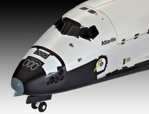 Revell - Maqueta Modelo Set Space Shuttle Atlantis, Escala 1:144 (64544)