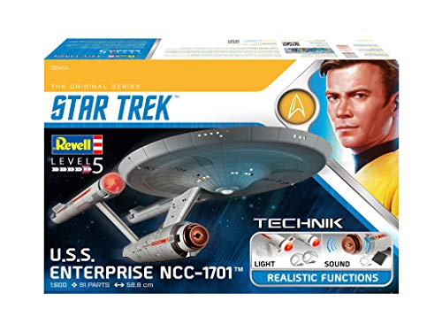 Revell- Star Trek Kit de Modelo de plástico, Multicolor (00454)