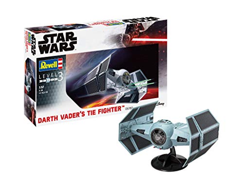 Revell- Star Wars Darth Vaders Tie Fighter 1:57 Kit Modello (06780)