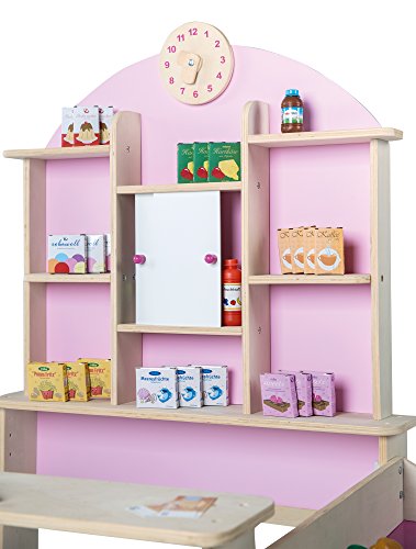 roba-kids Tienda mostrador en Madera Natural, Multicolor Baumann 480022