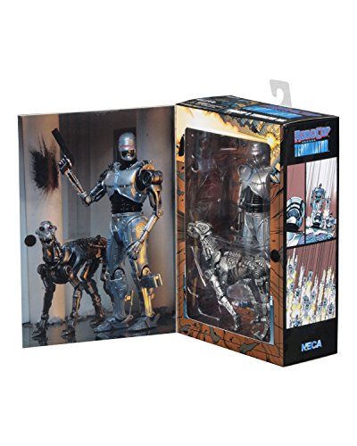 RoboCop vs The Terminator Figuras EndoCop & Terminator Dog Neca