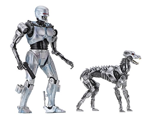 RoboCop vs The Terminator Figuras EndoCop & Terminator Dog Neca