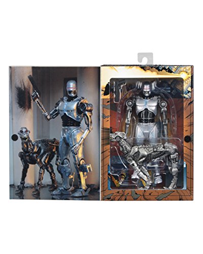 RoboCop vs The Terminator Figuras EndoCop & Terminator Dog Neca