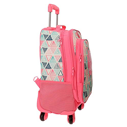 Roll Road Life Mochila 4 ruedas Multicolor 32x44x21 cms Poliéster 29.57L