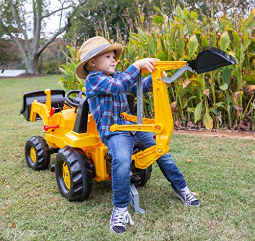 Rolly- Caterpillar, Color, Tractor Cat con Bulldozer Y ESCABADORA (Dicoal 813001)