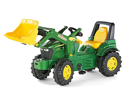 Rolly Toys Trac Lader - John Deere Tractor miniatura con pala frontal (710027)