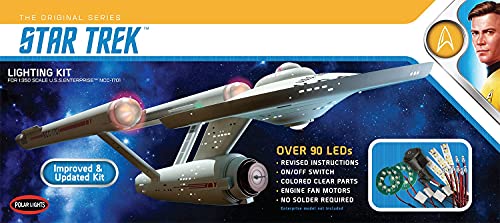 Round 2 Star Trek: TOS U.S.S. Enterprise Kit de luz