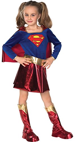 Rubbies - Disfraz de Supergirl para niña, talla S (3-5 años) (VZ-2226)