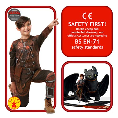 Rubie's 300008 9-10 How to Train Your Dragon Fancy Dress, Niños, Multicolor disfraz de dragón , color/modelo surtido