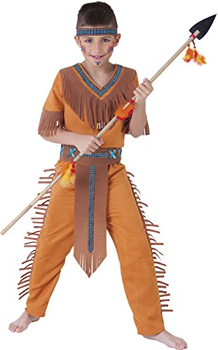 Rubies - Disfraz de indio Sioux, para niños, talla S (S8424-S)