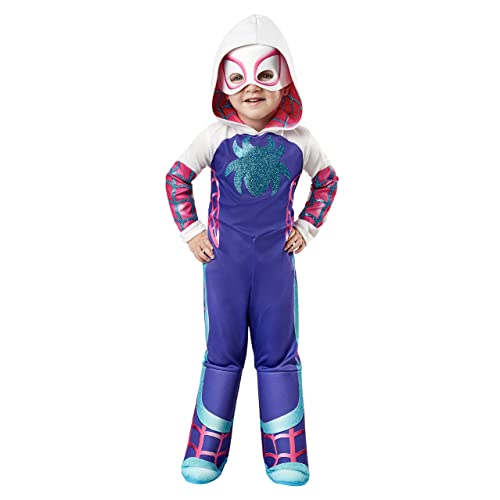 Rubies Disfraz Ghost Spider Preschool Saf, Talla 2-3 años, para niños (702742-S)