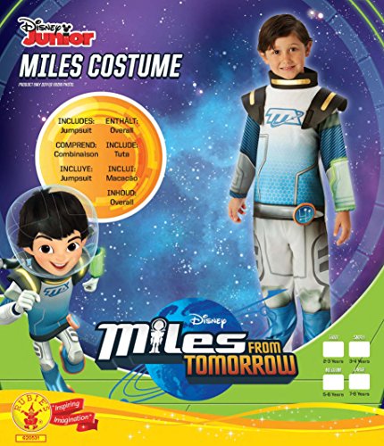 Rubie's - Disfraz oficial de Miles de Mañana, para niños, talla pequeña