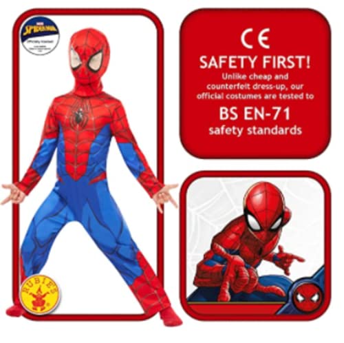 Rubies- Disney Spiderman Disfraz, dibujo animado, Multicolor, Medium (Rubie's 640840M)