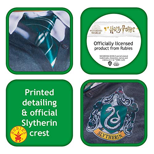 Rubie's- Slytherin Disfraz, Multicolor, small (641270_S)