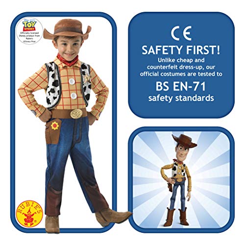 Rubie's Toy Story Woody - Disfraz de Toy Story de Disney para niños, talla M