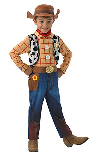 Rubie's Toy Story Woody - Disfraz de Toy Story de Disney para niños, talla M