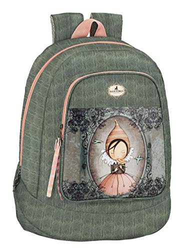 safta 611913572 Mochila Grande Adaptable a Carro Santoro, Verde (8412688359073)