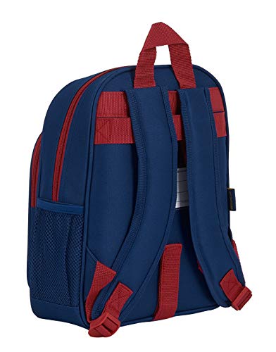 Safta 612029524 Mochila pequeña adaptable carro FC Barcelona