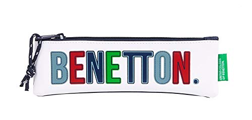 Safta Estuche Escolar de Benetton, Multicolor (Benetton 1965)