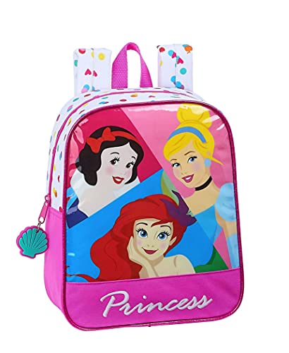 Safta Mochila Infantil de Disney Princess, 220x100x270mm, Be Bright