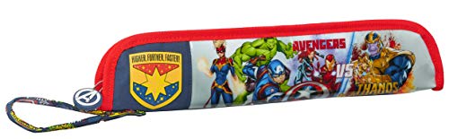 Safta Portaflautas de Avengers Heroes Vs Thanos, 370x20x80mm, Azul Marino/Multicolor, M (M284)