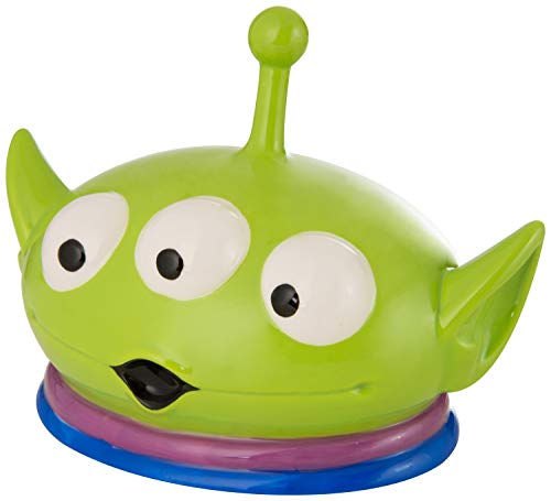 Sambro Disney Toy Story 4 Alien Hucha de cerámica, diseño de Cerdito, Color Verde