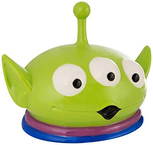 Sambro Disney Toy Story 4 Alien Hucha de cerámica, diseño de Cerdito, Color Verde