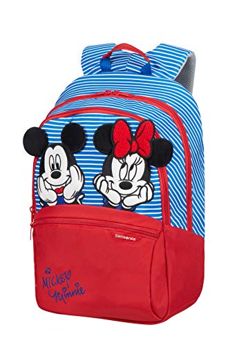 Samsonite Disney Ultimate 2.0 - Mochila Infantil S, 28.5 cm, 7 L, Multicolor (Minnie/Mickey Stripes)